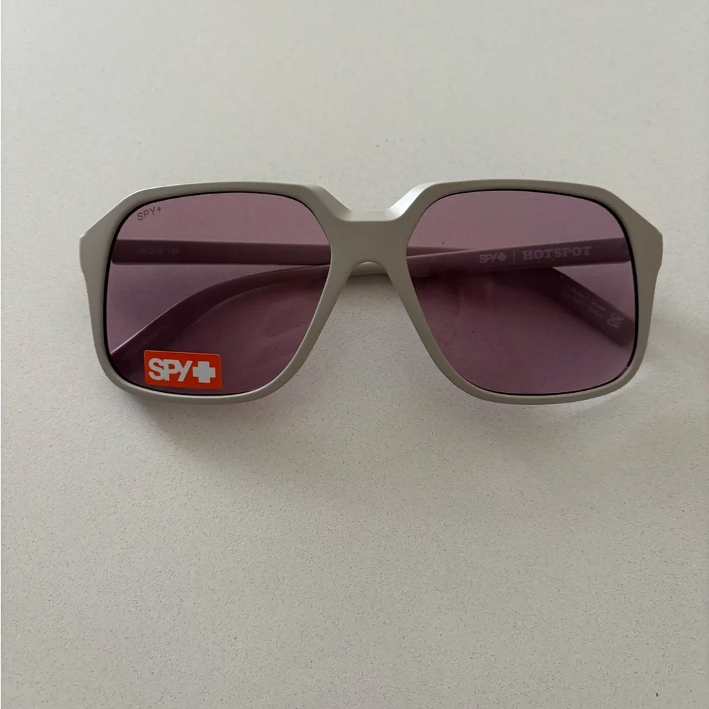 SPY Unisex Sunglasses - Hot Spot Matte Misty Gray